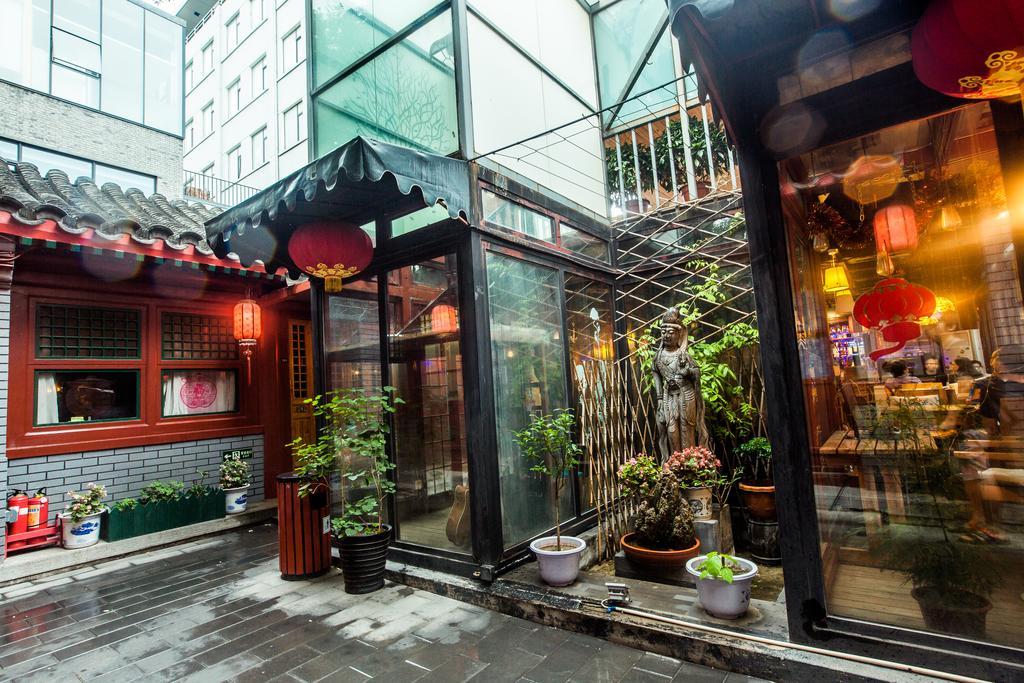 בייג'ינג Happy Dragon Courtyard Hostel מראה חיצוני תמונה
