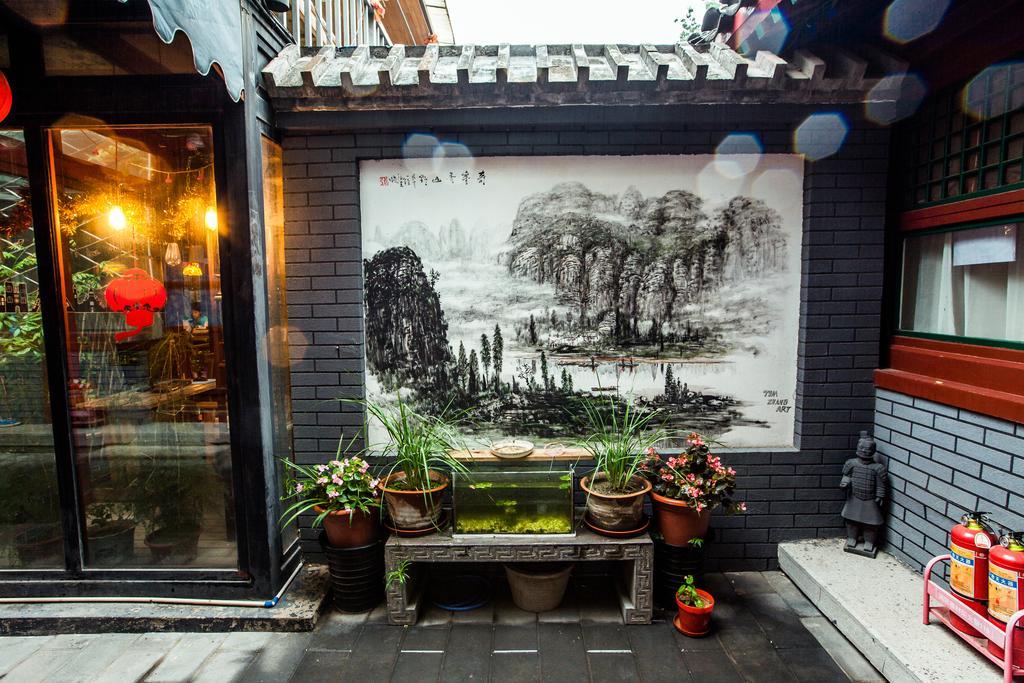בייג'ינג Happy Dragon Courtyard Hostel מראה חיצוני תמונה