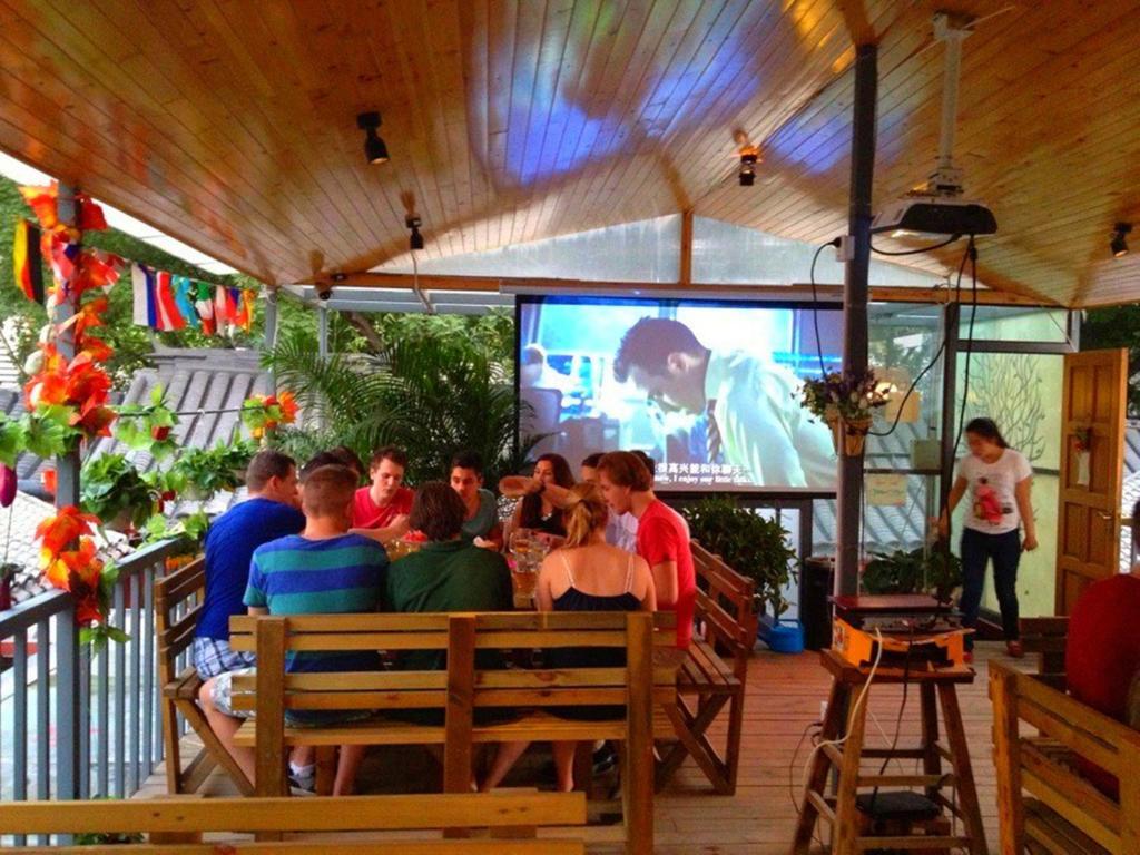 בייג'ינג Happy Dragon Courtyard Hostel מראה חיצוני תמונה
