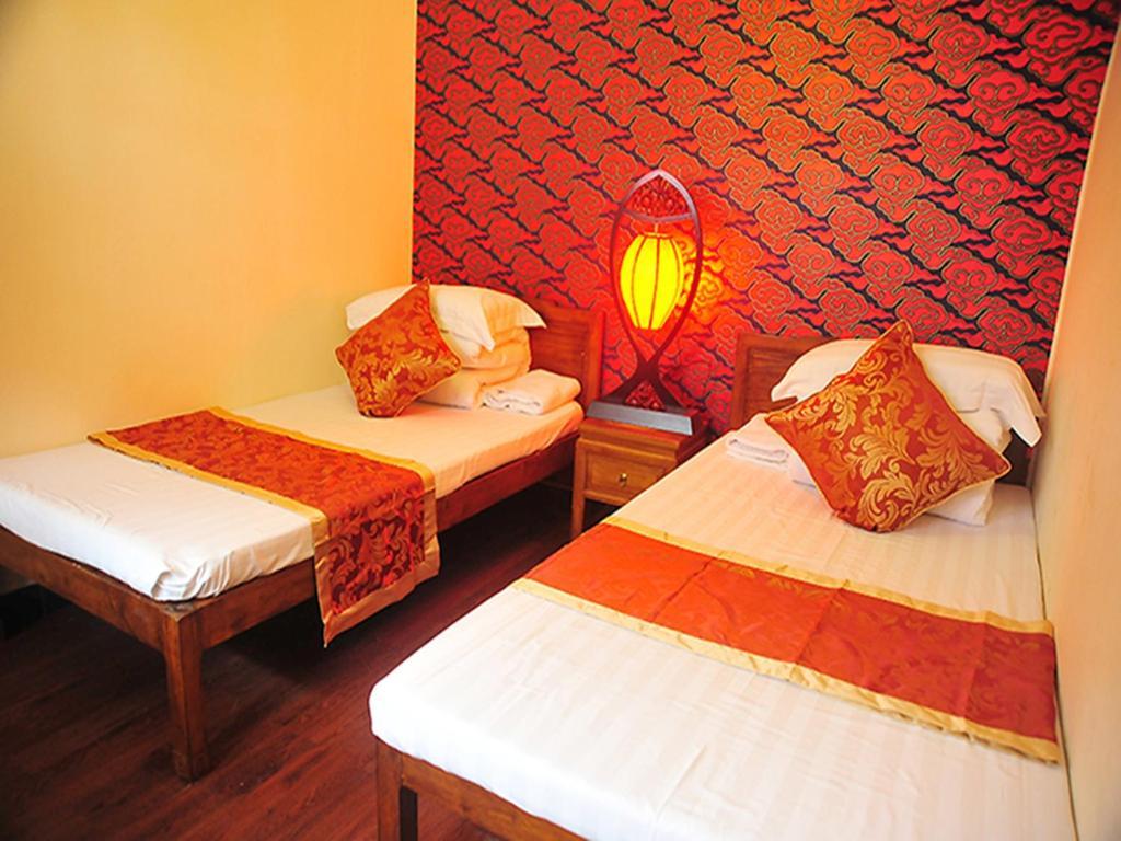 בייג'ינג Happy Dragon Courtyard Hostel חדר תמונה