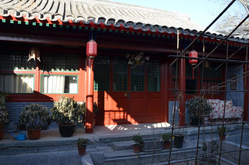 בייג'ינג Happy Dragon Courtyard Hostel מראה חיצוני תמונה
